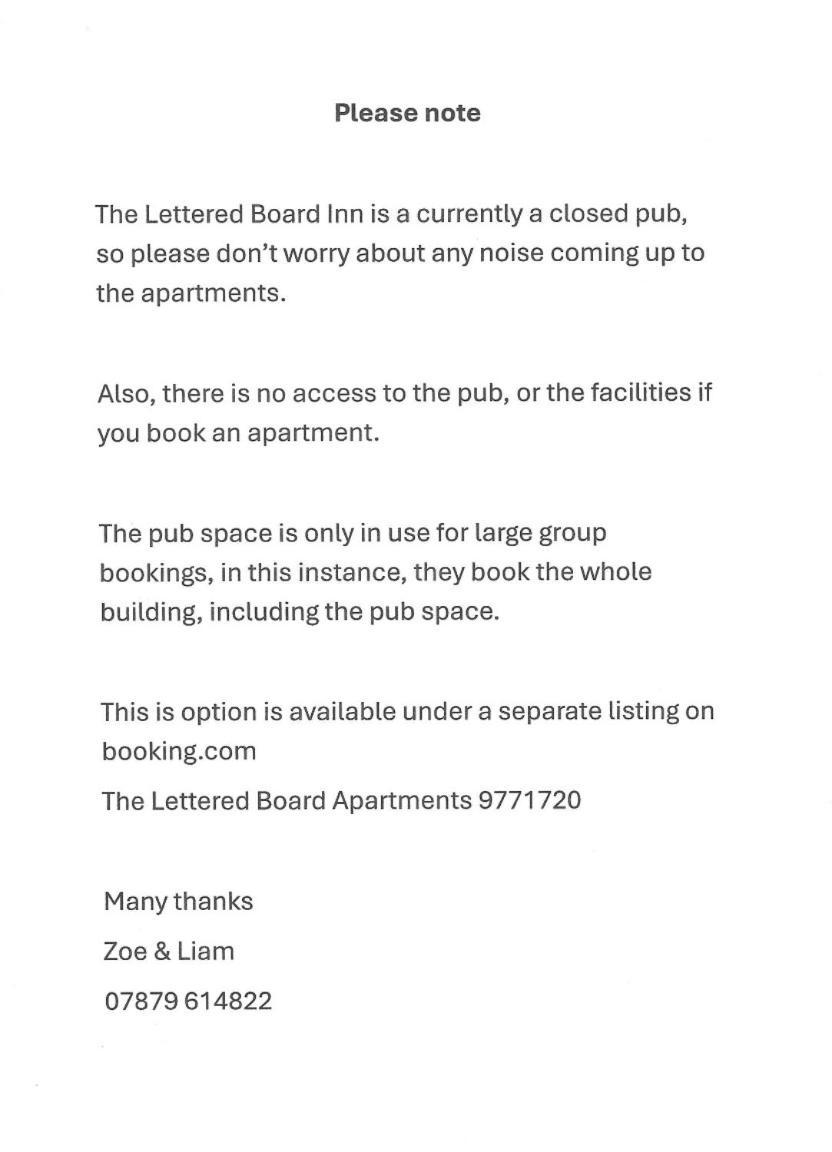 Lettered Board Apartments 1, 2 & 3 ピカリング エクステリア 写真